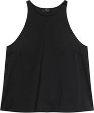 Theory Buckle '90s Cotton Blend Tank