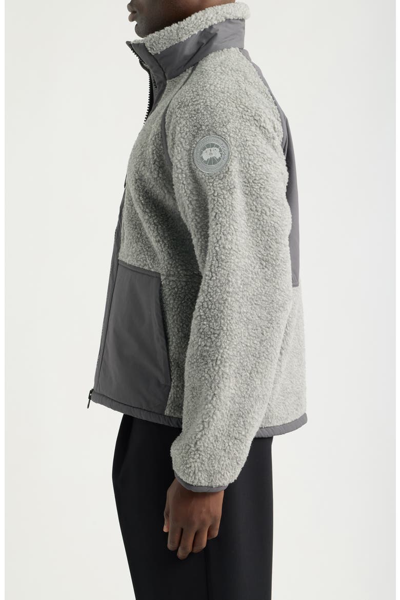 Westport Fleece Jacket, Alternate, color, STRATUS GREY/ANCHOR GREY
