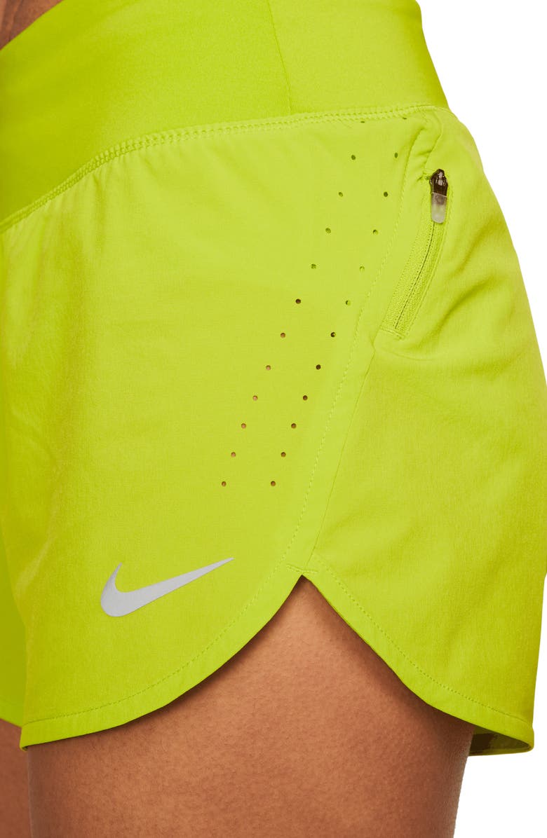 Nike Eclipse High Waist Running Shorts, Alternate, color, 