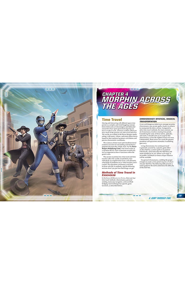 Renegade Game Studios Power Rangers Roleplaying Hardcover Rpg Book, Alternate, color, Multicolored