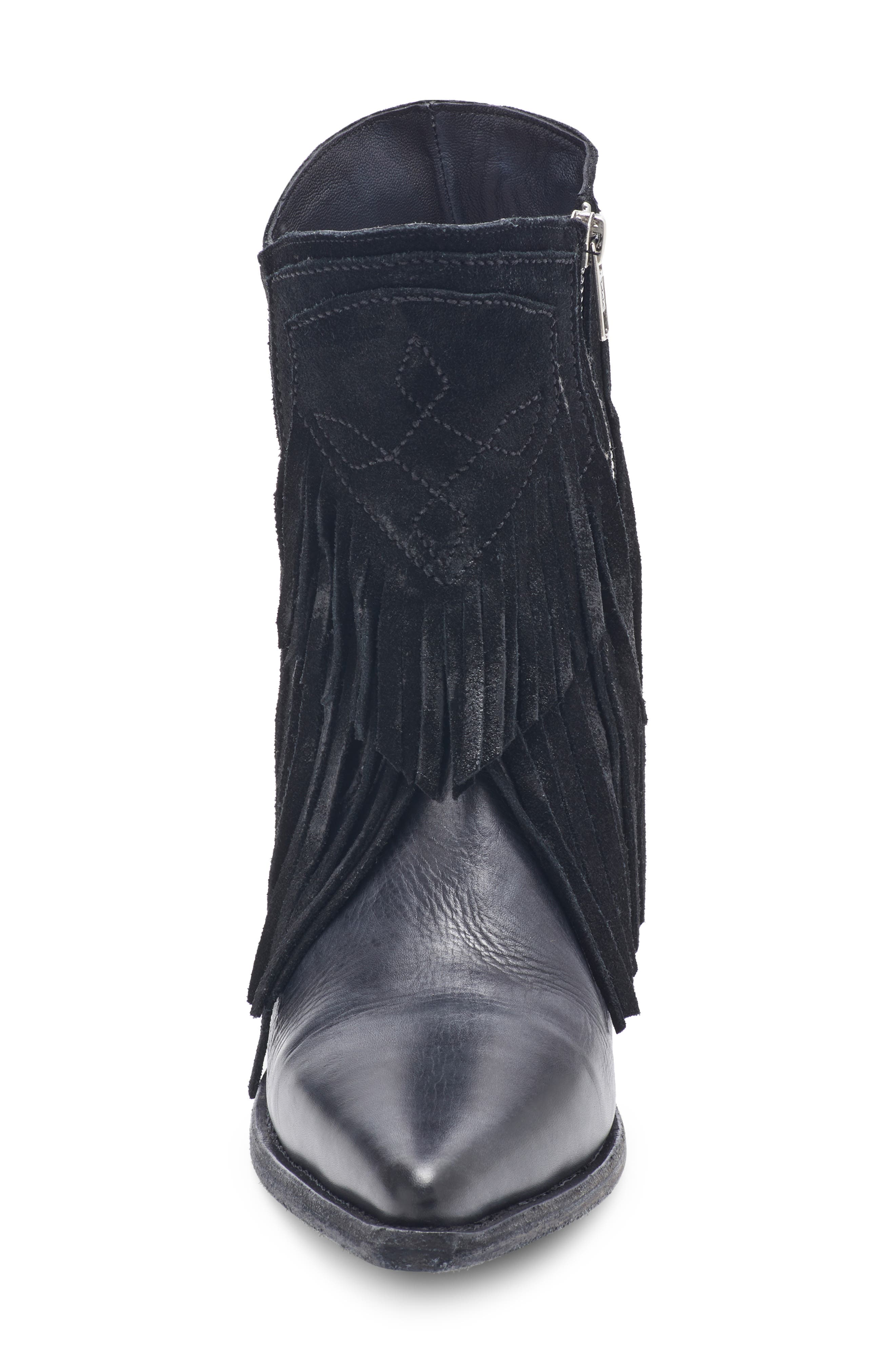 Free People Lawless Fringe Bootie, Alternate, color, 