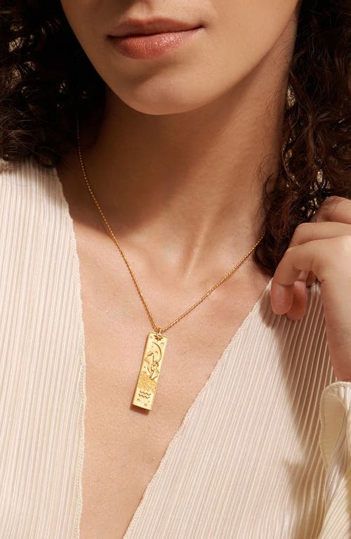 Satya Jewelry Story Of Zodiac Necklace In Blue