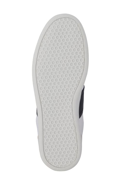 Aquatalia Biago Low Top Sneaker In Ice Combo