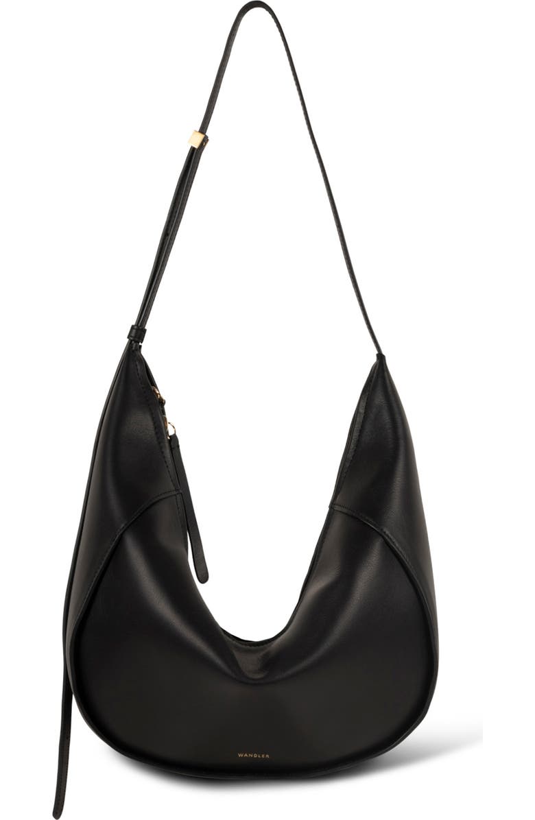 Wandler Maggie Leather Hobo Bag, Main, color,