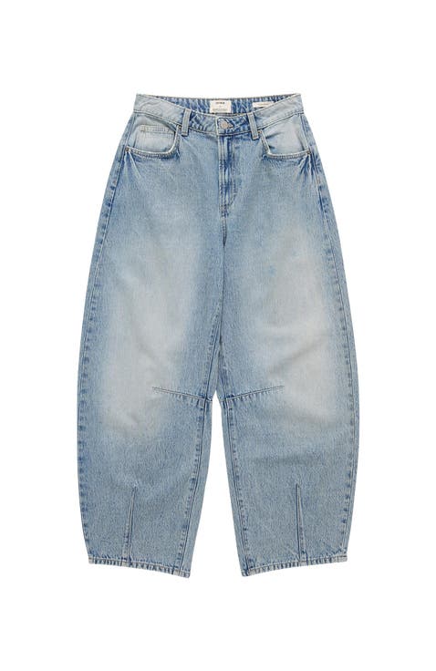 Women's Curvy Barrel Jean