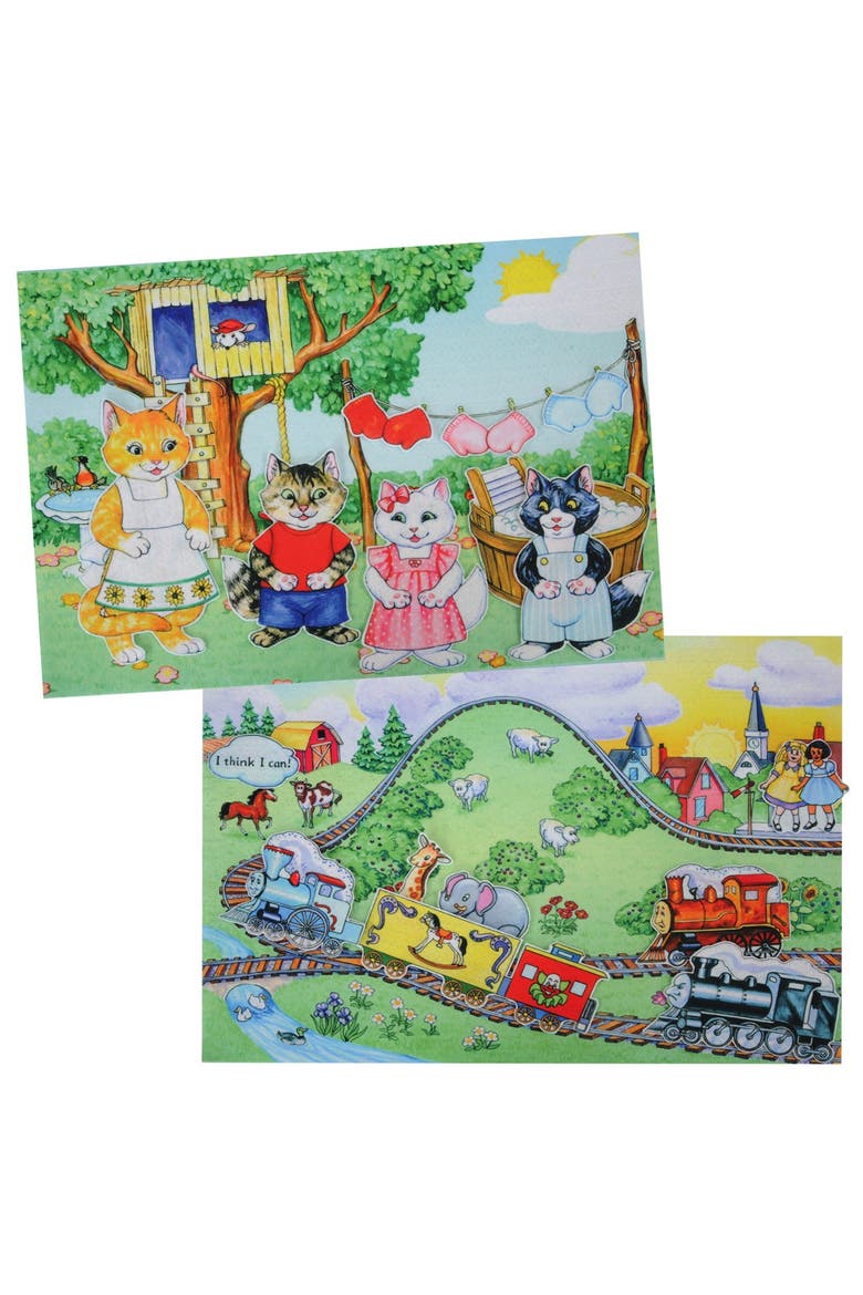 Favorite Stories Flannelboard Set with 2 Favorite Children's Stories, Main, color, Multicolored