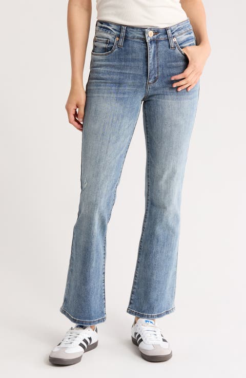 Scarlett High Waist Kick Flare Jeans (North San Marino)