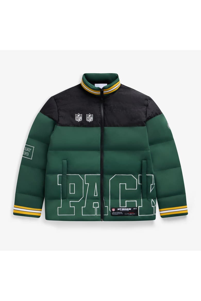 Unisex  Green Green Bay Packers Team Puffer Jacket, Main, color, Green