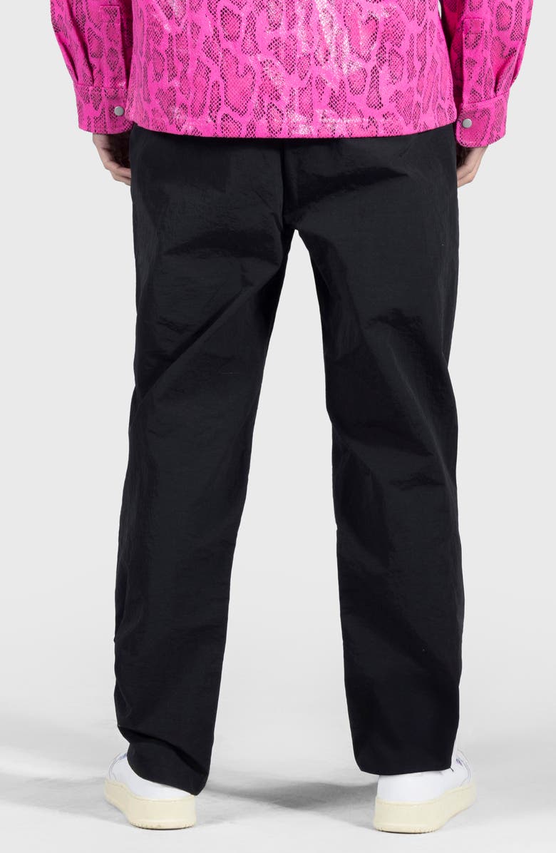 PLEASURES Gaze Zip Hem Track Pants, Alternate, color, Black