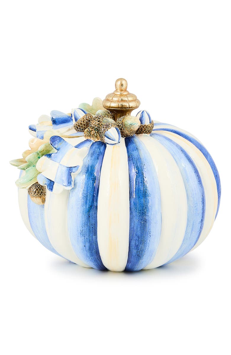 MACKENZIE CHILDS Royal Autumn Small Acorn Pumpkin, Main, color, 