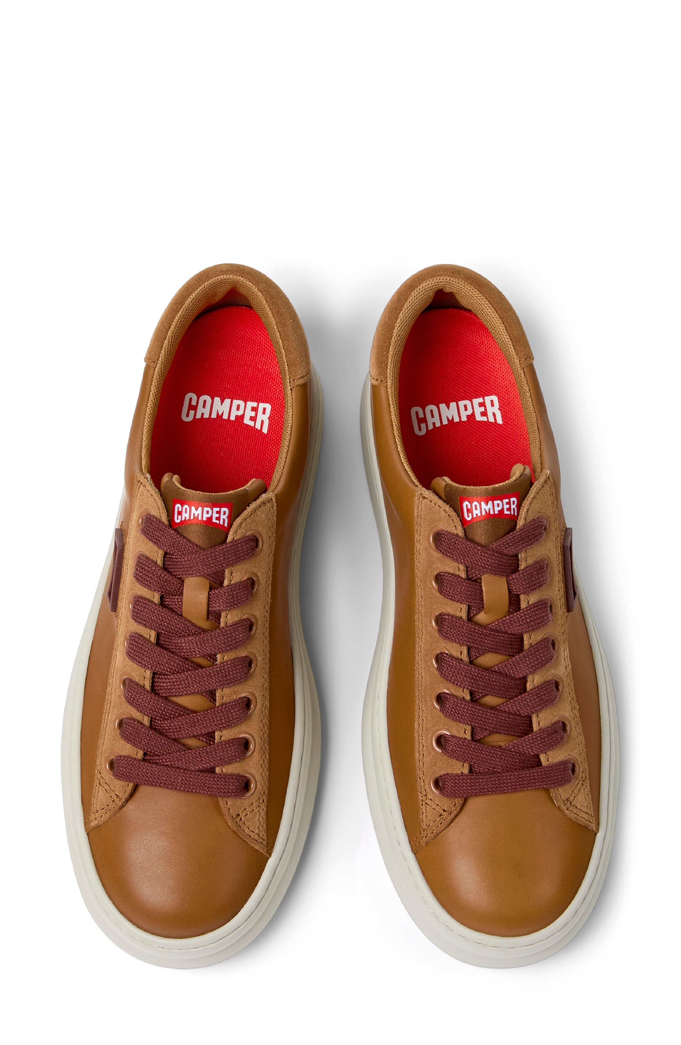 Runner Four Sneaker, Alternate, color, MEDIUM BROWN