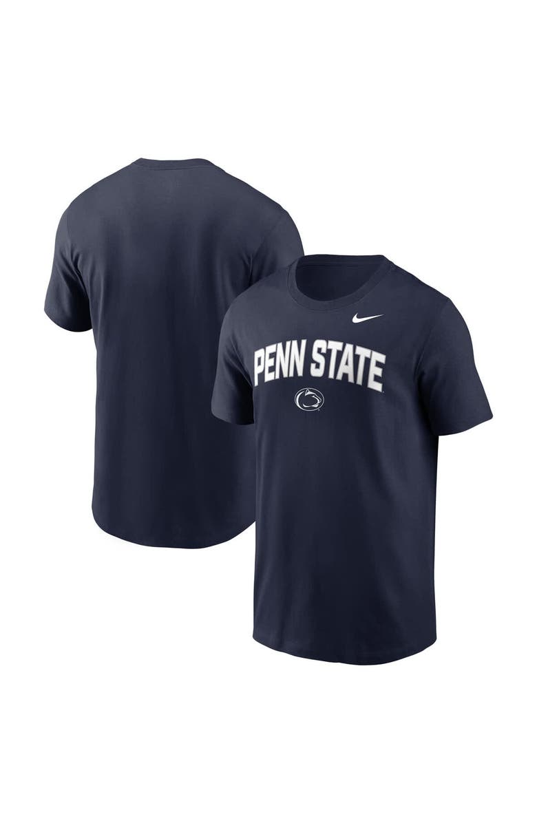 Nike Men's Nike Navy Penn State Nittany Lions Primetime Arch Stack T-Shirt, Main, color, Navy