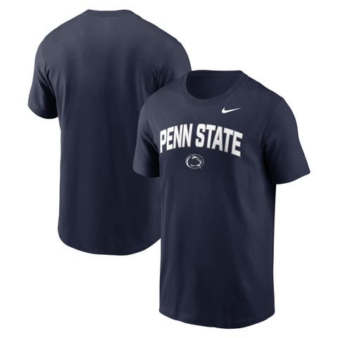 Men's Nike Navy Penn State Nittany Lions Primetime Arch Stack T-Shirt