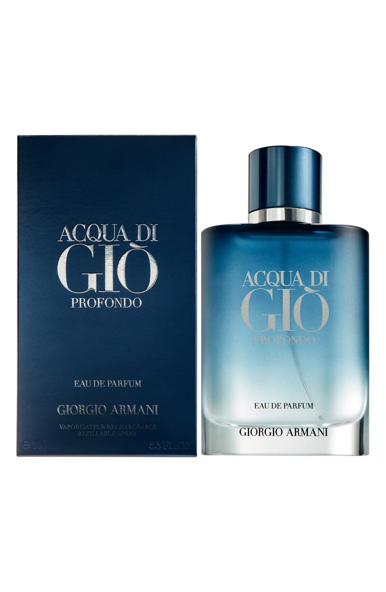 Giorgio Armani Acqua di Gio Profondo Refillable Eau de Parfum, Alternate, color,
