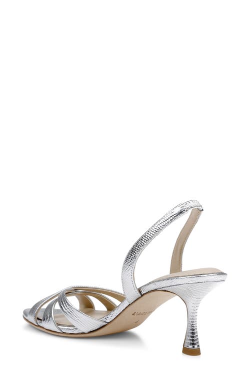 L'agence Colwill Slingback Sandal In Silver