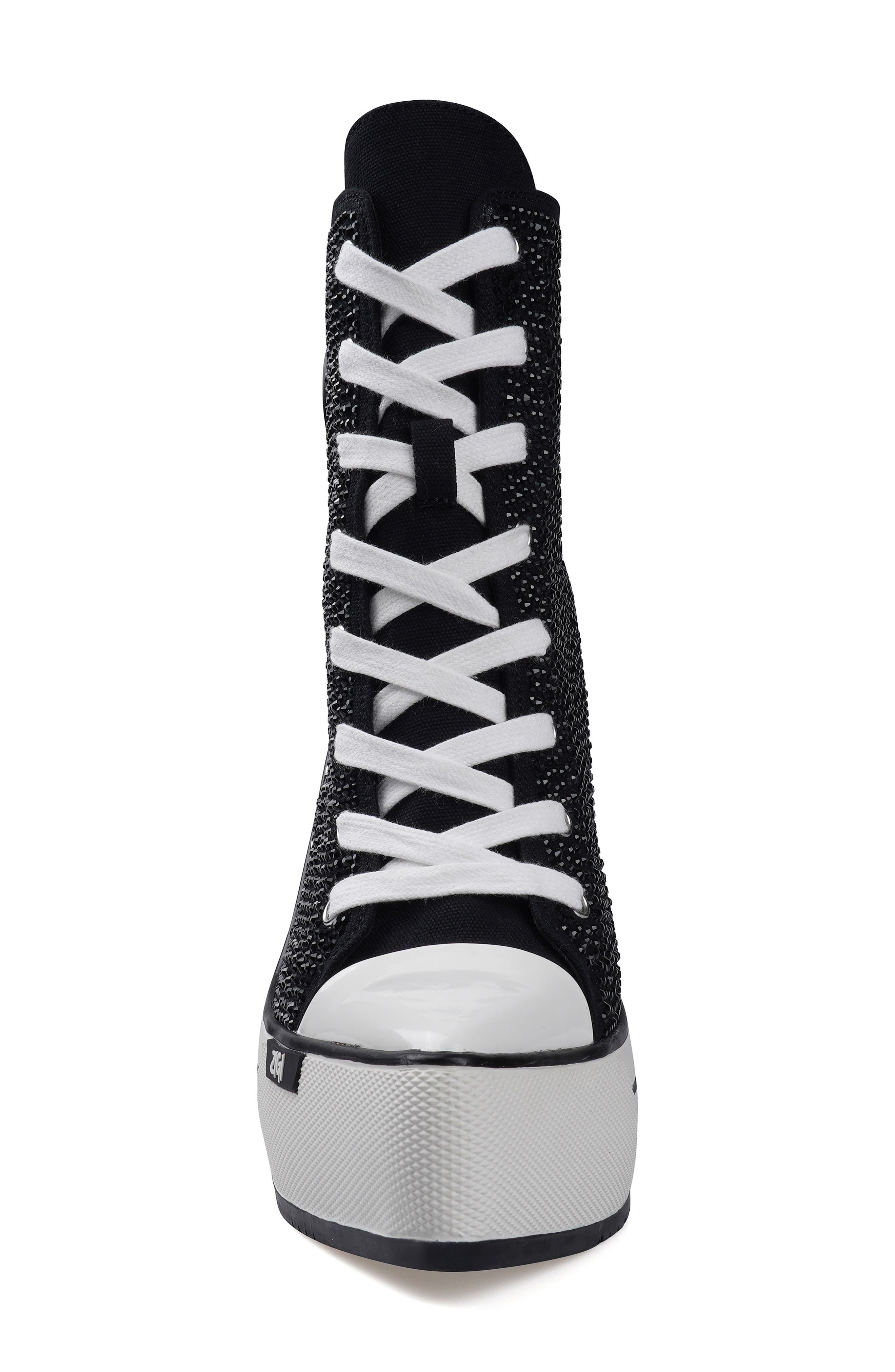 ZIGI Adiel Platform Bootie, Alternate, color, Black Canvas