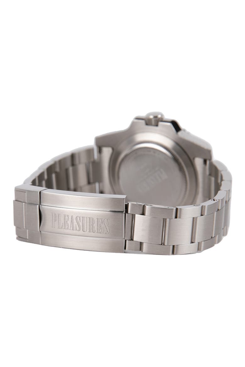 Anytime Bracelet Watch, 42mm, Alternate, color, BLACK/ SILVER