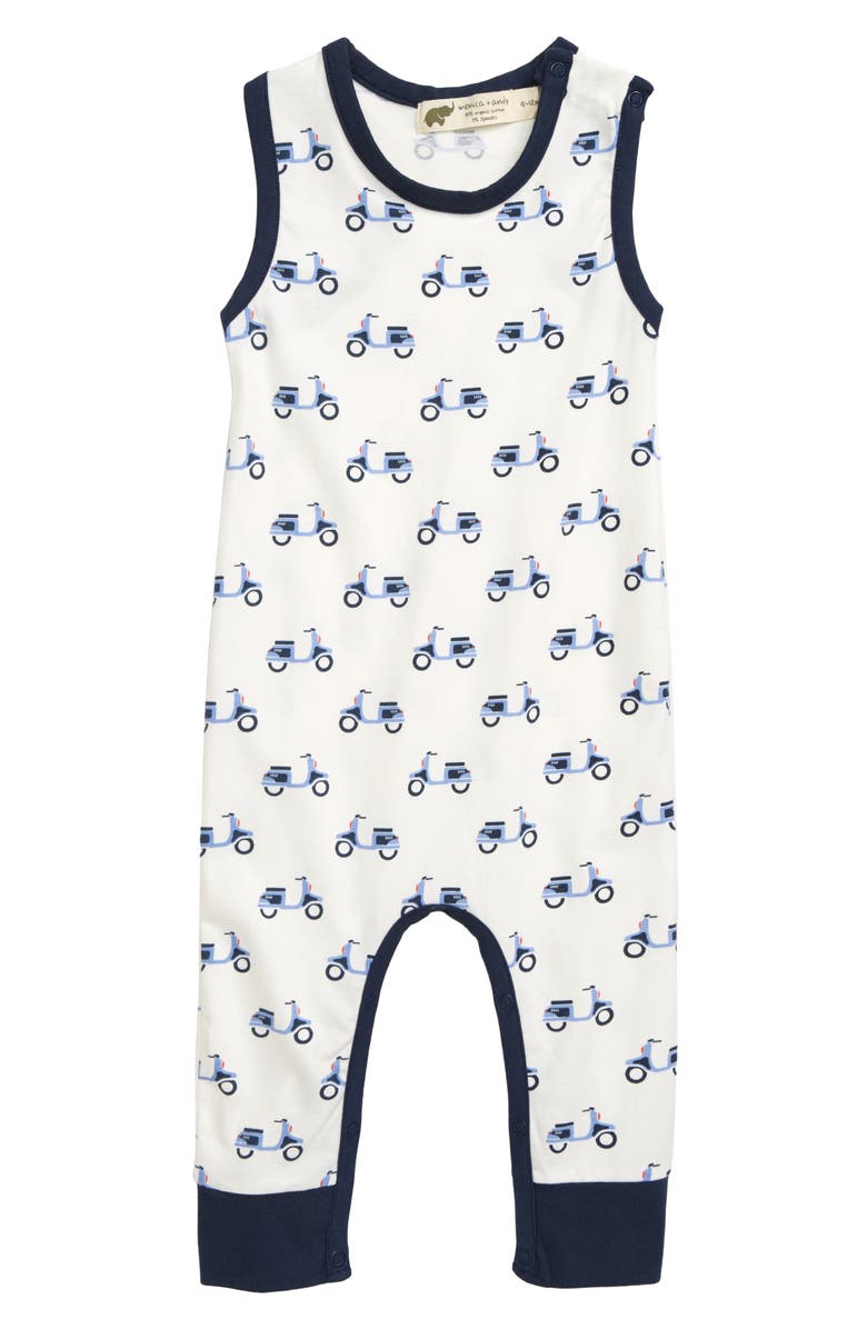 Monica + Andy Racerback Romper, Main, color,