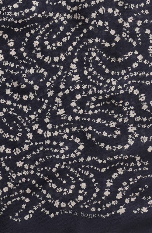 Rag & Bone Miriam Floral Square Scarf