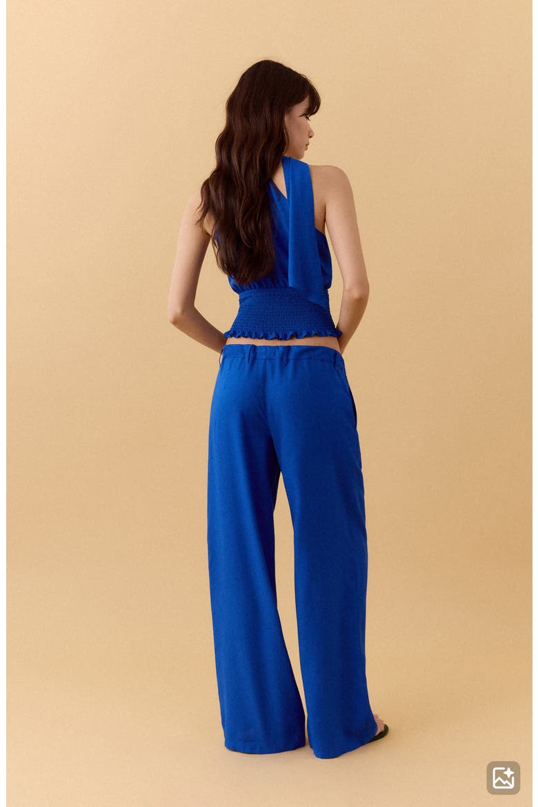Straight Leg Pants, Alternate, color, VIBRANT BLUE