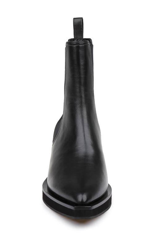 Clergerie Tegan Pointed Toe Boot (women0 In Black Calf