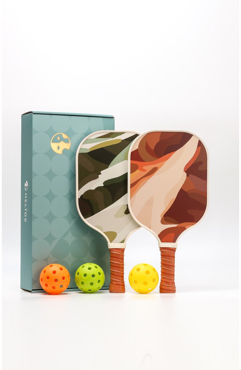 Helios GAIA Nature Pickleball Paddle Set, Main, color, Canyon-Ravine
