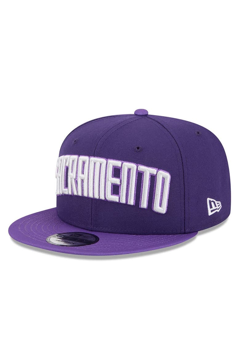 Men's New Era Purple Sacramento Kings 2025/26 City Edition Alternate 9FIFTY Snapback Hat, Alternate, color, Purple