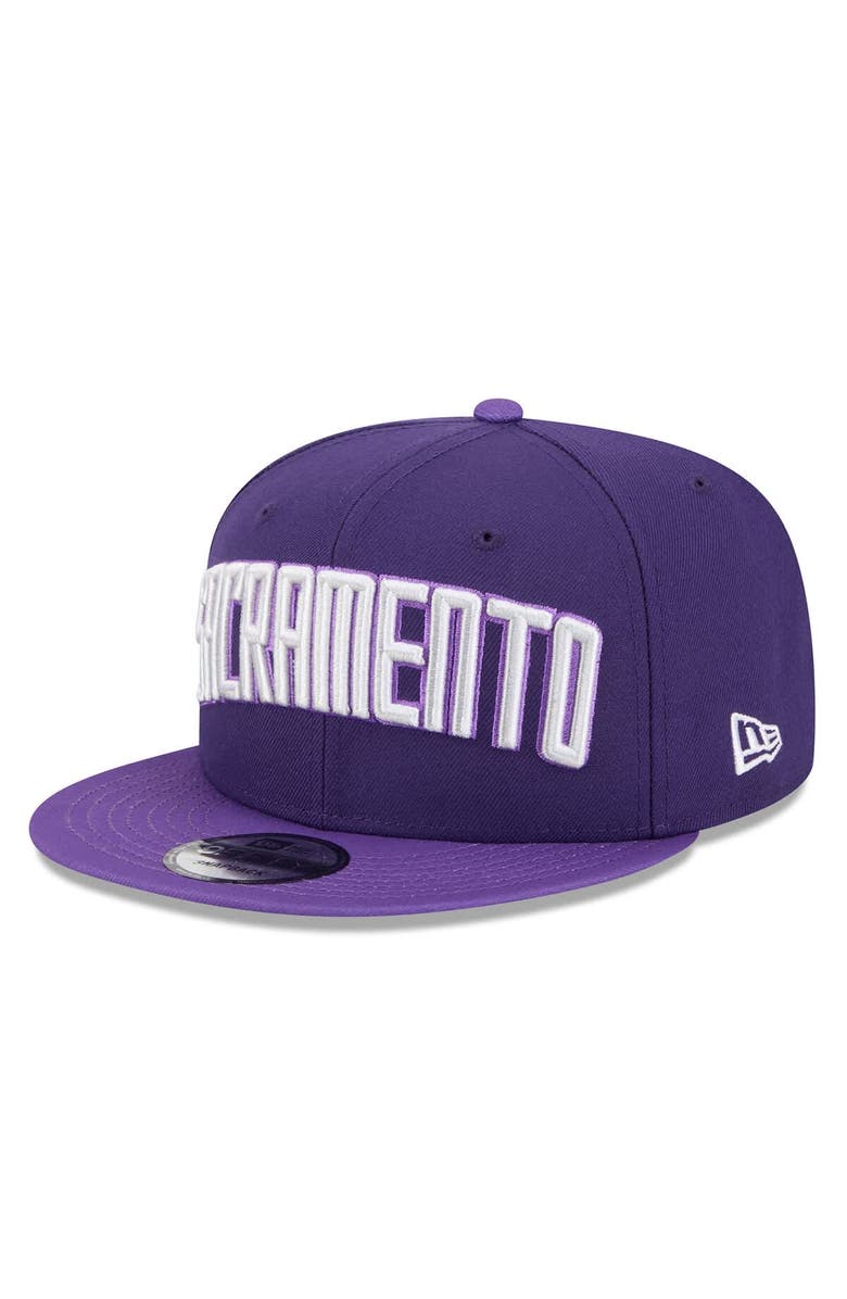 New Era Men's New Era Purple Sacramento Kings 2025/26 City Edition Alternate 9FIFTY Snapback Hat, Alternate, color, Purple