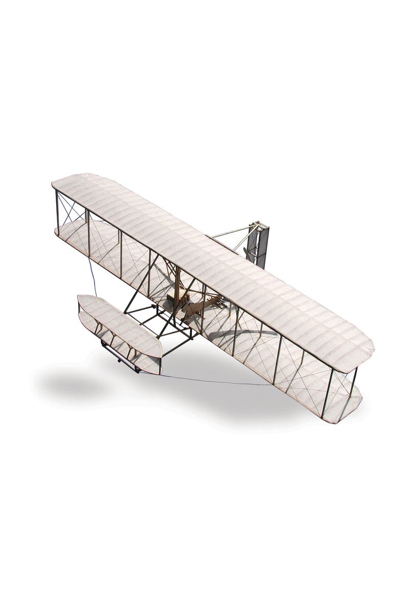 Guillow
s 1903 Wright Brother Flyer Laser Cut Model Kit, Main, color, Multicolored