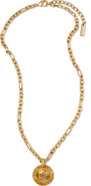 Versace Irradia Medusa Pendant Necklace