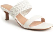 NEW YORK AND COMPANY Gretchen Kitten Heel Slide Sandal