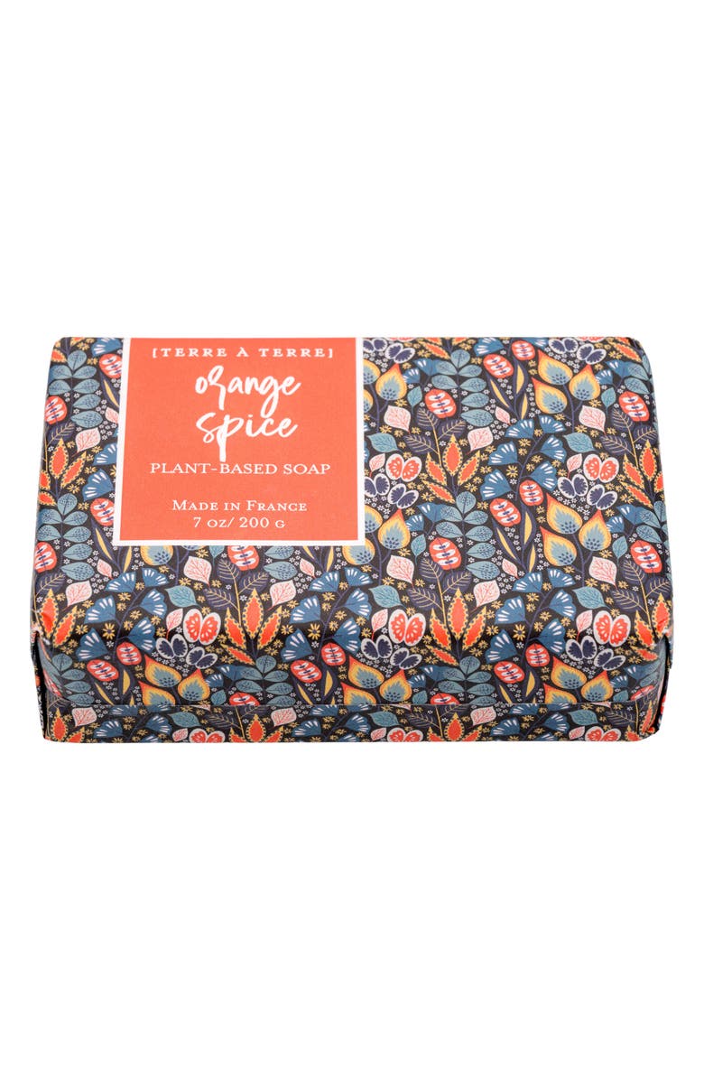 TERRA A TERRE Petit Fleur Orange Spice Bar Soap, Alternate, color, 