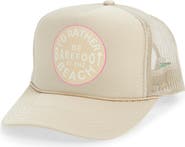 Friday Feelin’ I'd Rather Be Barefoot at the Beach Trucker Hat
