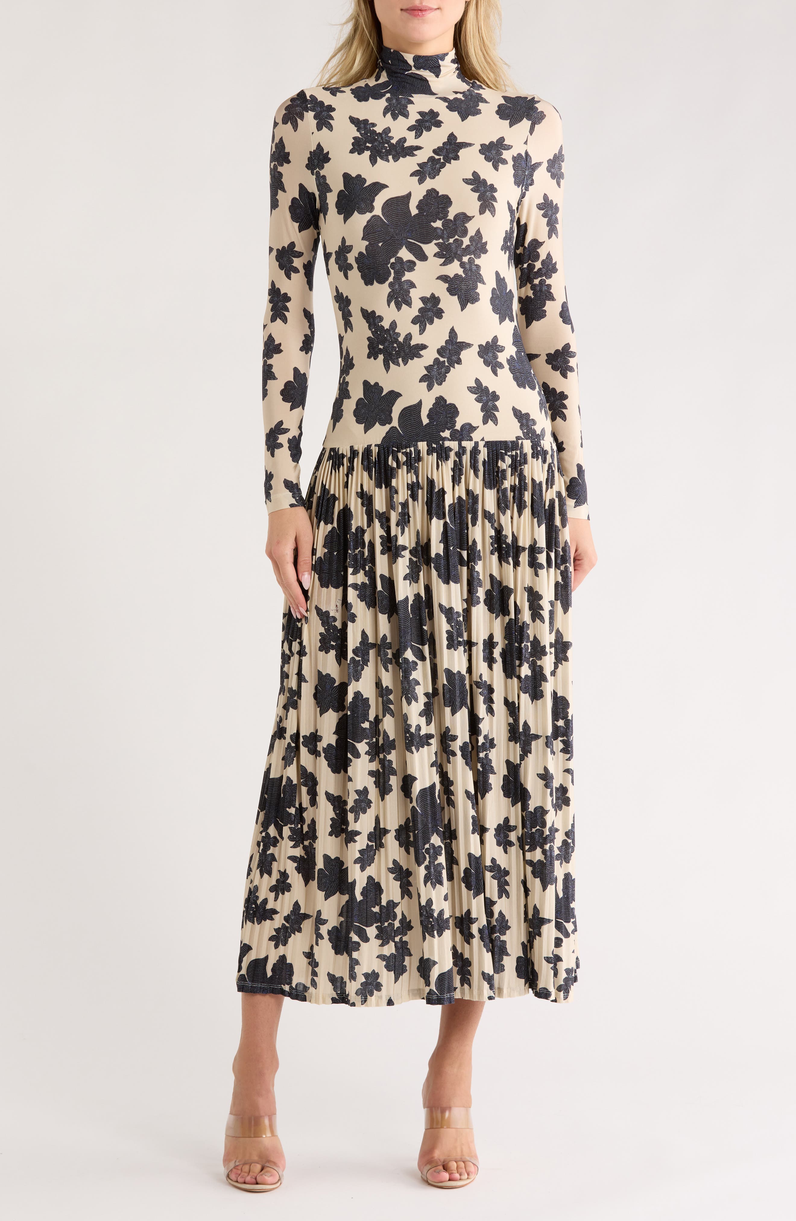 Ulla Johnson Amaya Floral Long Sleeve Dress