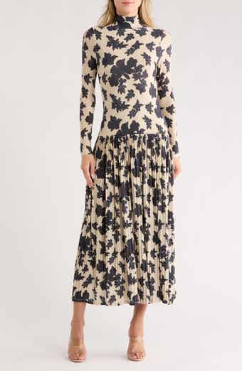 Ulla Johnson Amaya Floral Long Sleeve Dress