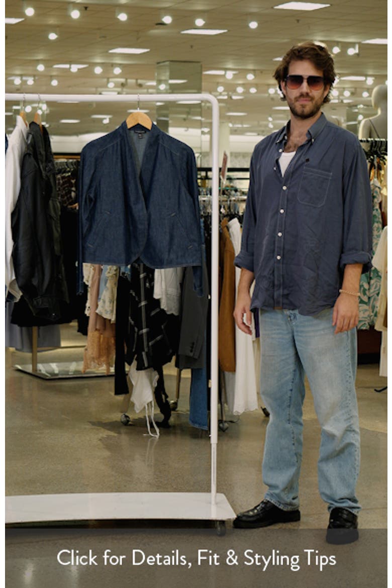 Organic Cotton Curved Front Jacket video