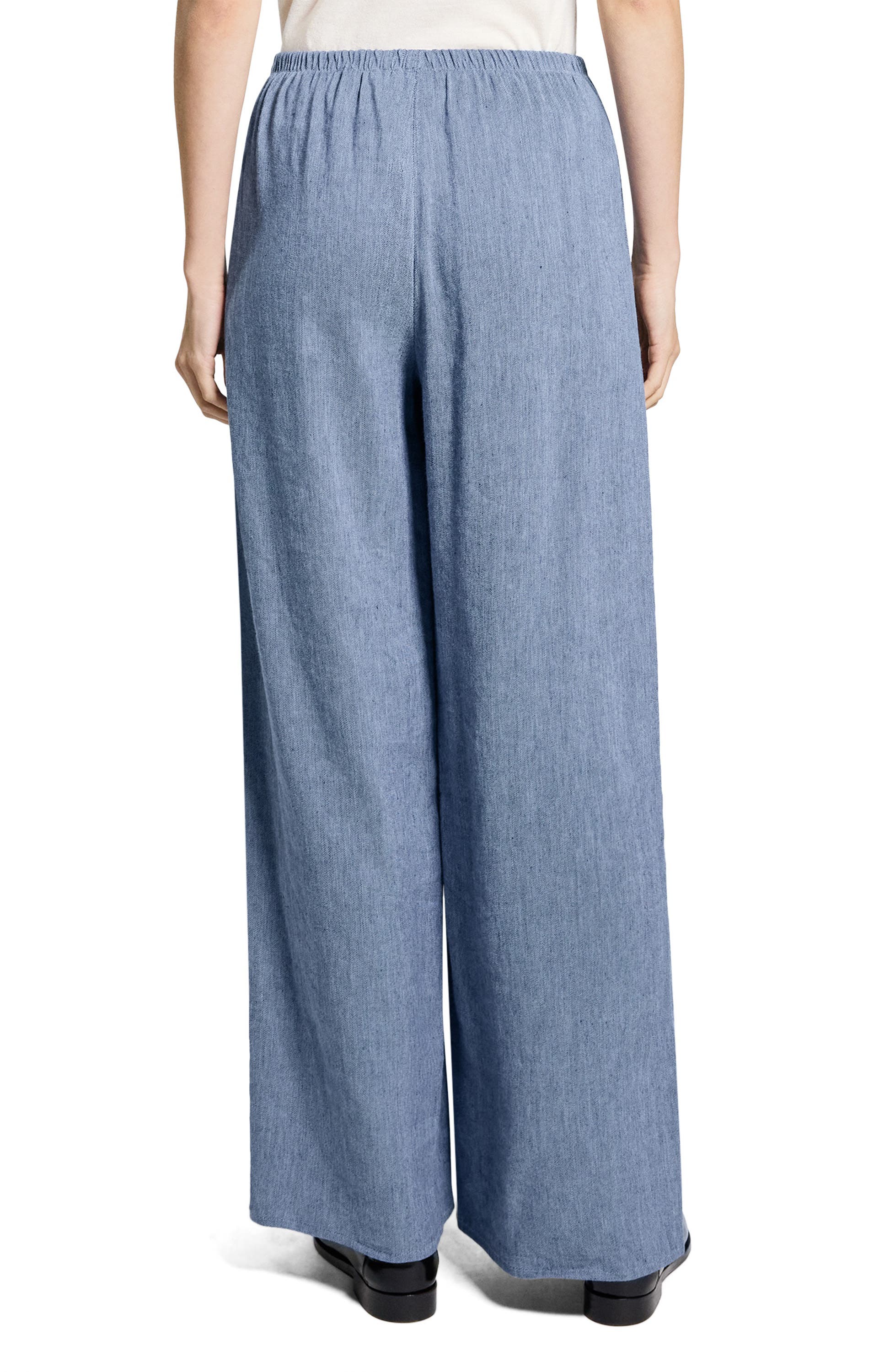 Slit Hem Wide Leg Pants - image 2