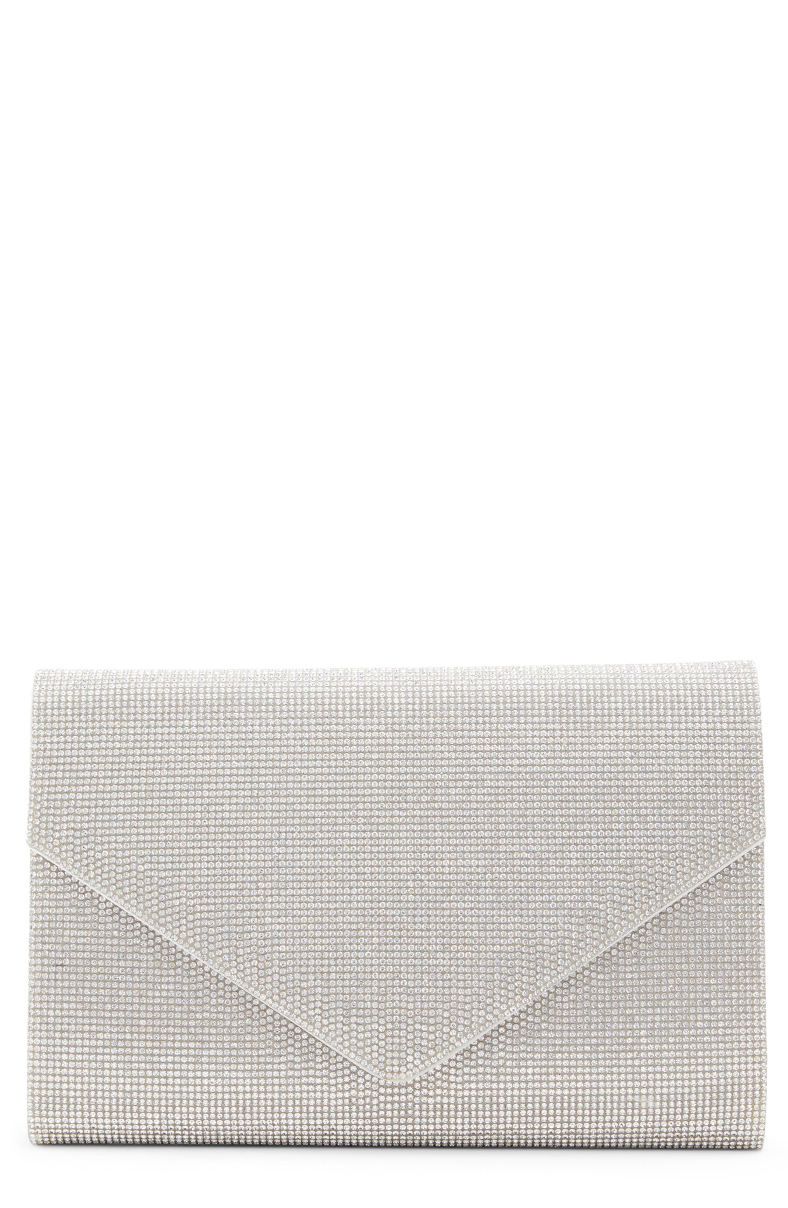 ALDO Geaven Embellished Clutch, Main, color, 