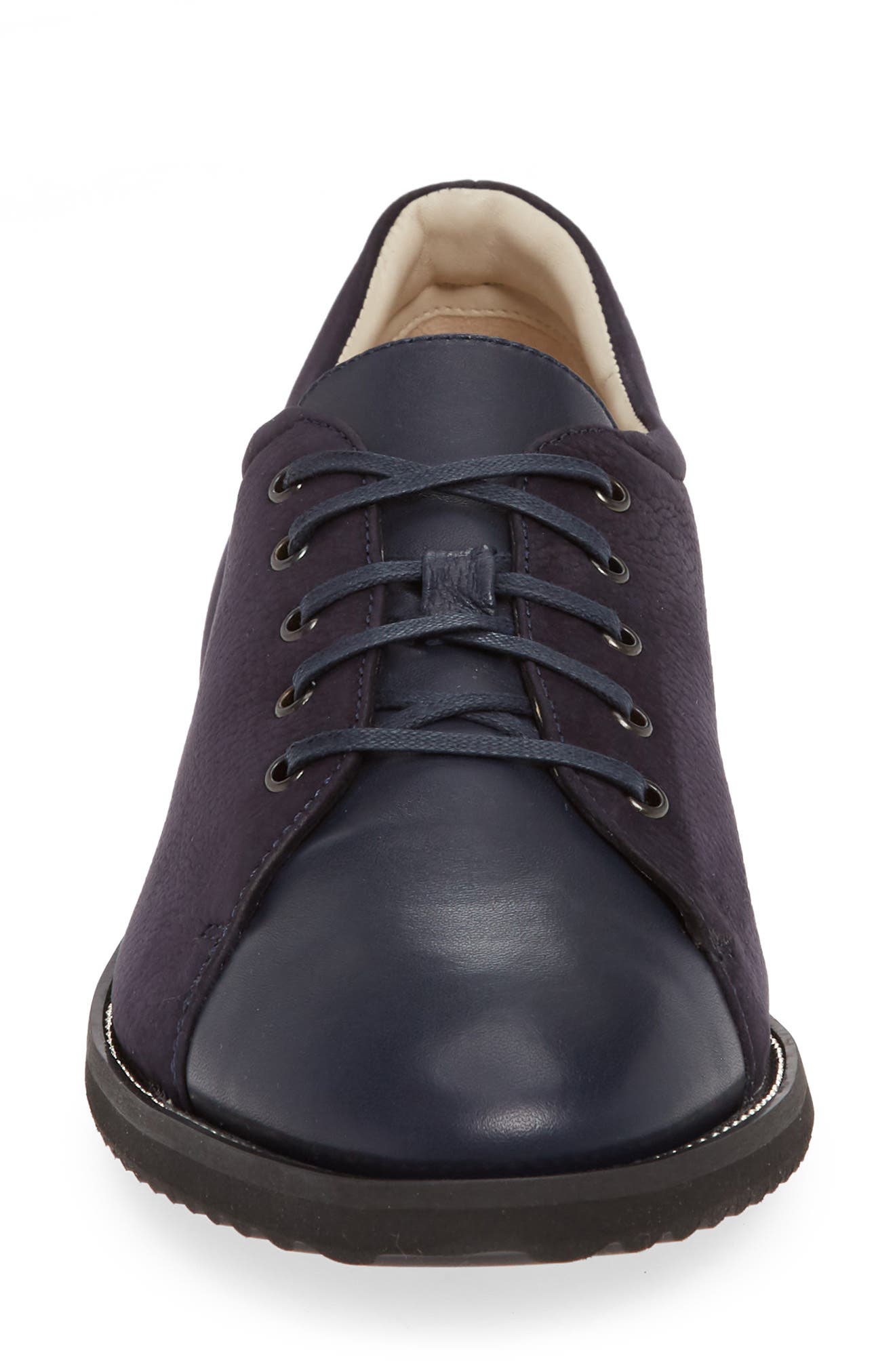 Ermes Derby, Alternate, color, NAVY LEATHER