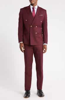 Peak Lapel Double Breasted Suit