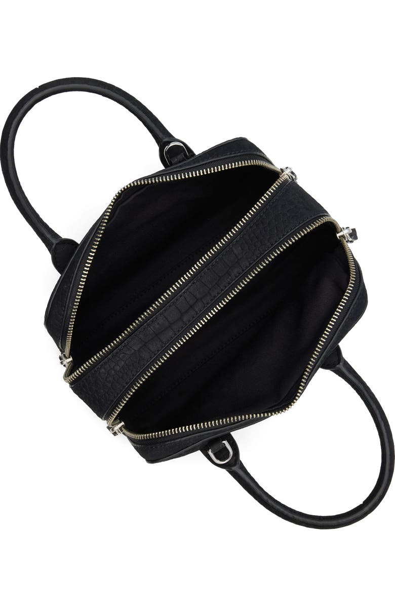 WE-AR4 The Ivy 22 Leather Satchel, Alternate, color, Black