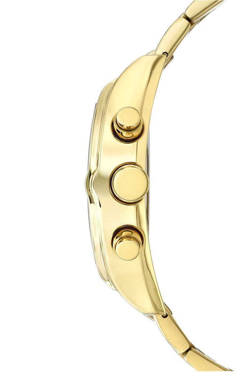 PORSAMO BLEU Roman Chronograph Bracelet Watch, 42mm, Alternate, color, Gold