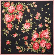 Dolce&Gabbana Floral Print Silk Scarf