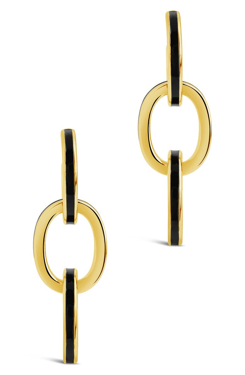 Sterling Forever Brynlee Drop Earrings, Alternate, color, Gold
