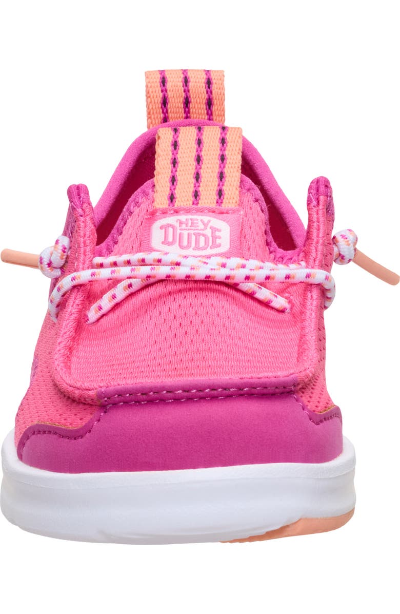 Hey Dude Kids' Wally Hey2O Wander Mesh Slip-On, Alternate, color, Fandango Pink