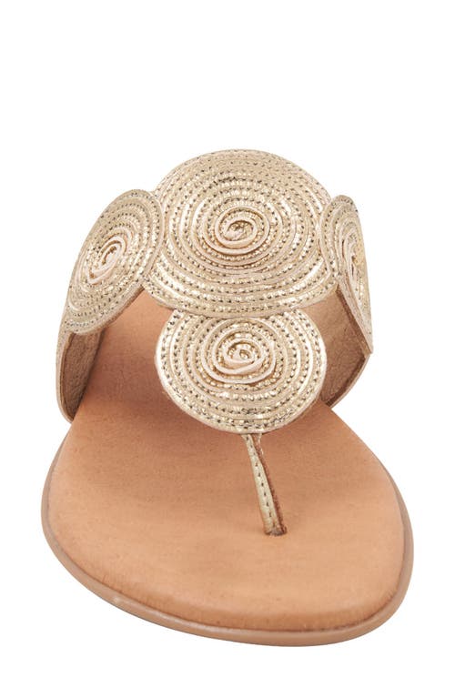 Andre Assous André Assous Nikky Featherweights™ Flip Flop In Platino
