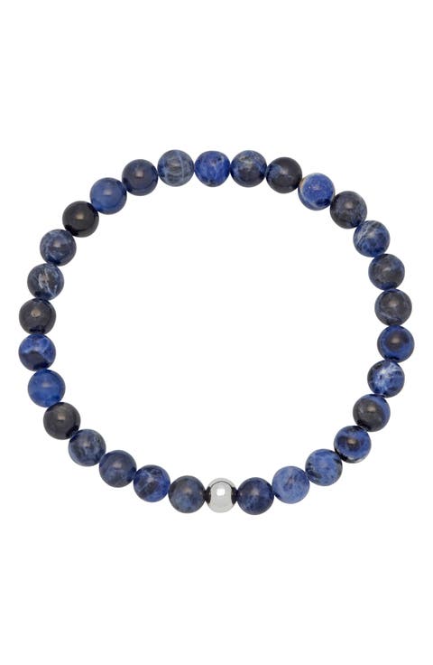 Lapis Lazuli Bead Bracelet