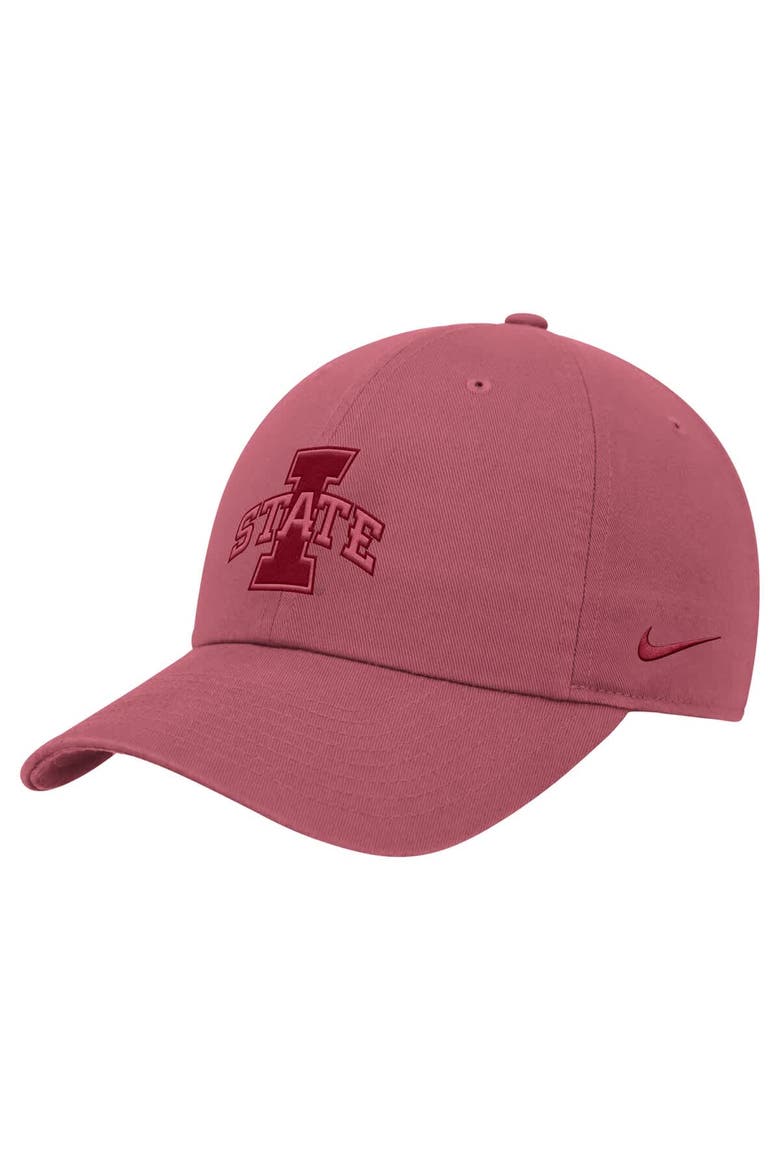 Men's Nike Cardinal Iowa State Cyclones Club Adjustable Hat, Main, color, Cardinal