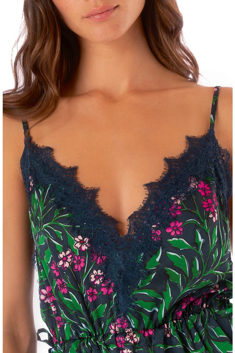 Arabella Cover-Up Minidress, Alternate, color, OPEN BLUE