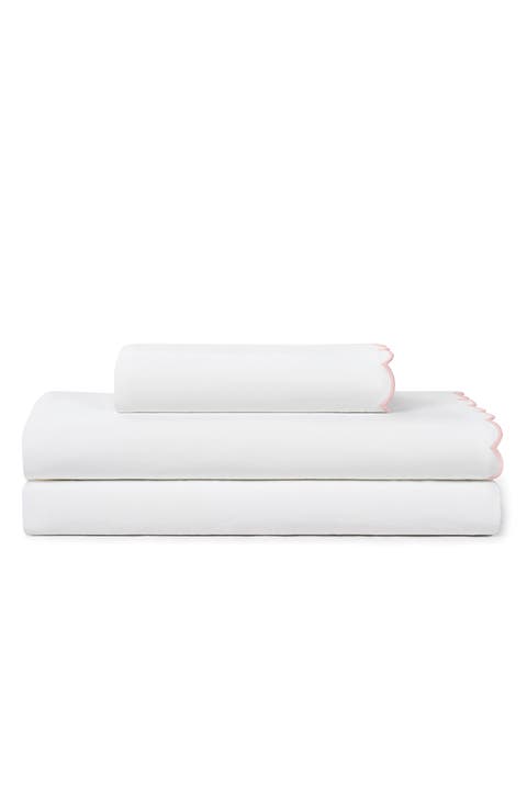 Scallop Cotton Sheet Set